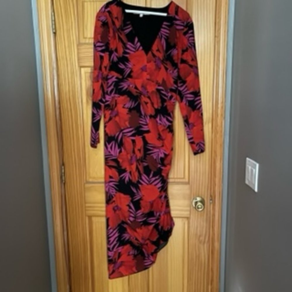 Veronica Beard Silk Midi Dress